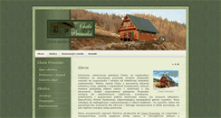 Desktop Screenshot of chata-przesieka.pl