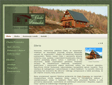 Tablet Screenshot of chata-przesieka.pl